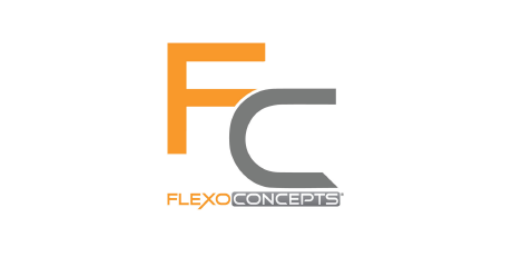 The Flexo Concepts logo, featuring an orange