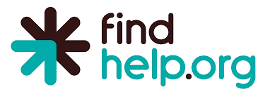 Click Logo to visit to findhelp.org findhelp.org logo
