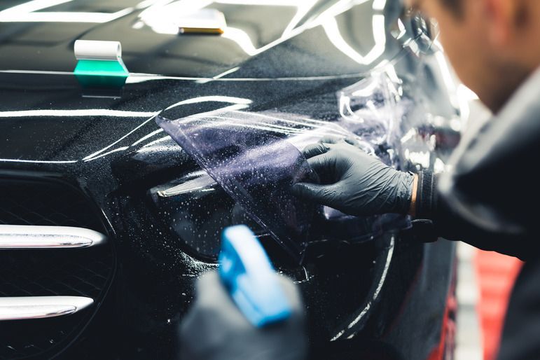 Headlight tinting