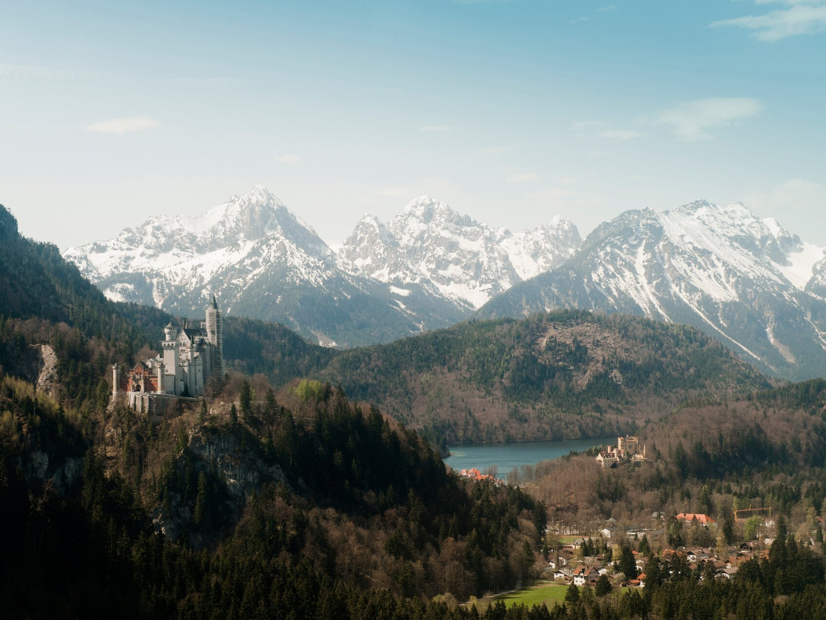 Haarersatz reinigen lassen im Allgäu Schloss Neuschwanstein in Bayern
