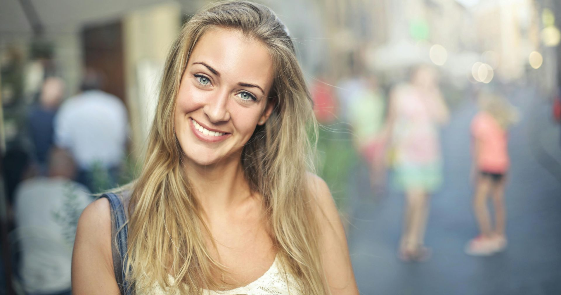 Smiling Woman in Meriden, CT