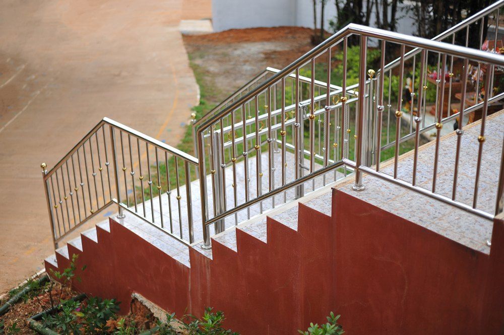Stairs With Stainless Steel Railings — Metaltrendz in Kunda Park, QLD