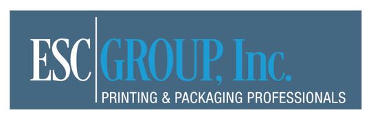 Esc group inc printing and packaging professionals logo