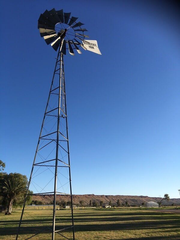 Windmill — Blatherskite Park in Alice Springs, NT