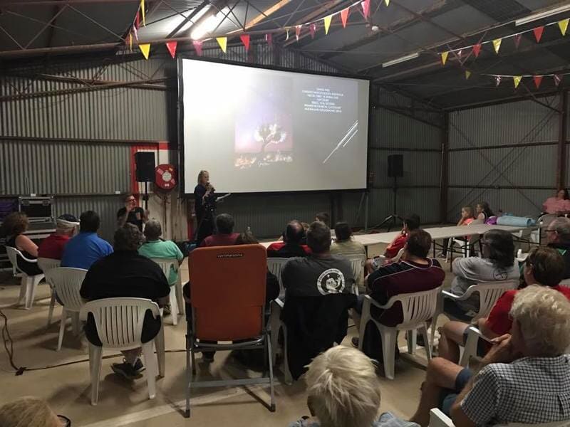Guys Host And Projector With Seminar And Worksop — Blatherskite Park in Alice Springs, NT
