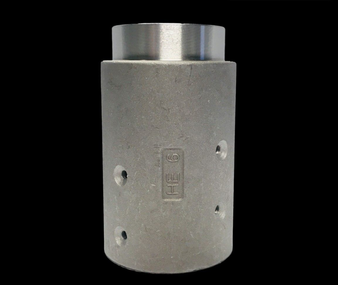 HE6 Nozzle Holder, 2″ Hose ID (2″ NPS), (Aluminum)