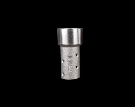 MHE1 Nozzle Holder, 3/4″ Hose ID x 1-1/2″ Hose OD (50mm Threads), (Aluminum)