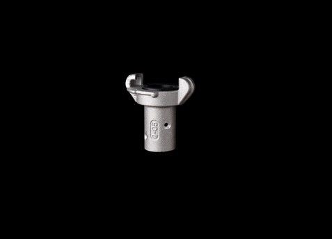 Q05 Blast Coupling (Standard), 1/2″ Hose ID x 1-3/16″ Hose OD (1-1/4″ Gasket ID), (Aluminum)