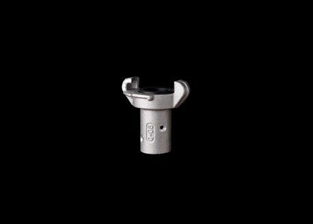 Q05A Blast Coupling (Standard), 1/2″ Hose ID x 1-3/50″ Hose OD (1-1/4″ Gasket ID), (Aluminum)