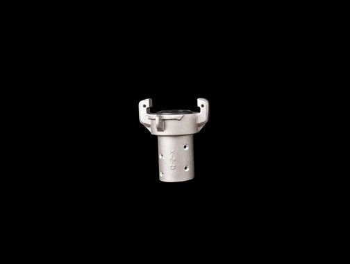 Q2X Blast Coupling (Full Port), 1″ Hose ID x 1-7/8″ Hose OD (1-3/4″ Gasket ID), (Aluminum)