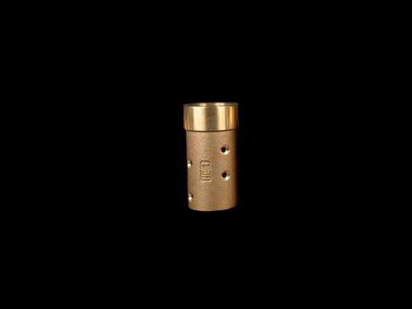 HE1 Nozzle Holder (Standard), 3/4″ Hose ID x 1-1/2″ Hose OD (1-1/4″ NPS), (Brass)