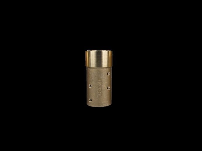MHE2 Nozzle Holder, 1″ Hose ID x 1-7/8″ Hose OD (50mm Threads), (Brass)