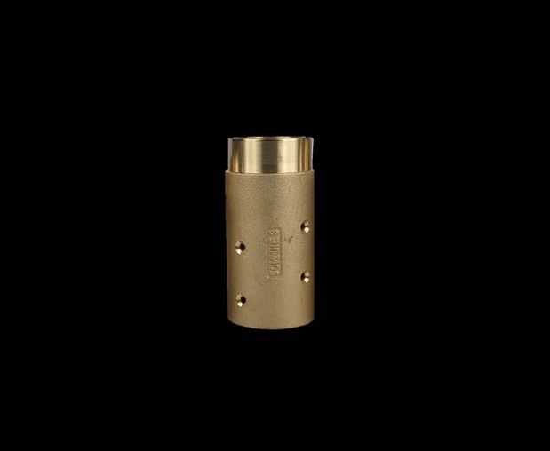 MHE3 Nozzle Holder, 1-1/4″ Hose ID x 2-5/32″ Hose OD (50mm Threads), (Brass)