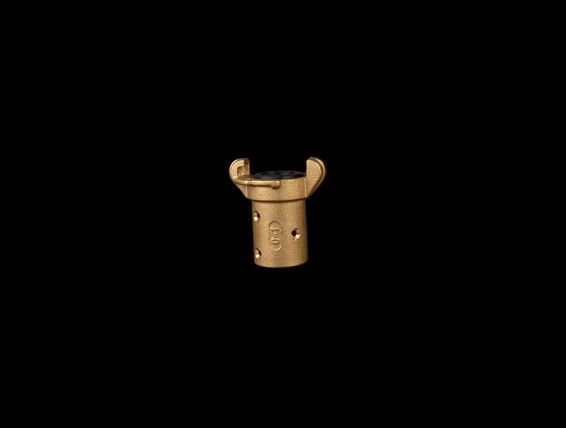 Q1 Blast Coupling (Standard), 3/4″ Hose ID x 1-1/2″ Hose OD (1-1/4″ Gasket ID), (Brass)