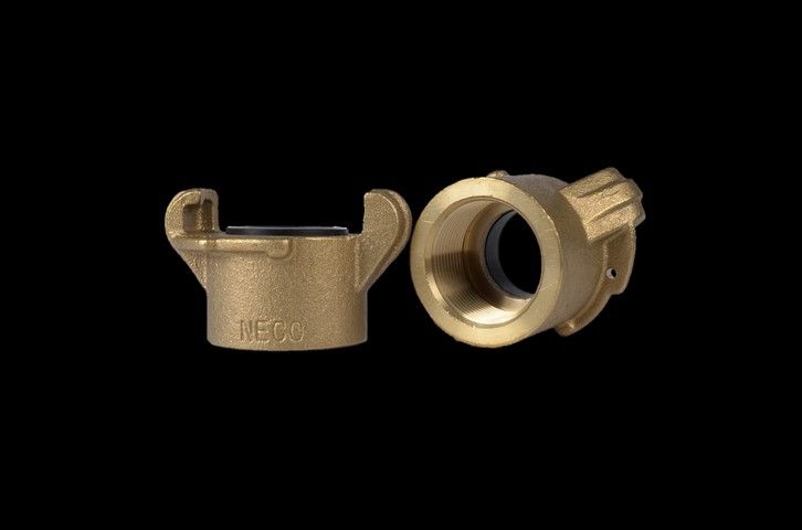 SB1S Threaded Coupling (Standard), 1-1/4″ NPS (1-1/4″ Gasket ID), (Brass)
