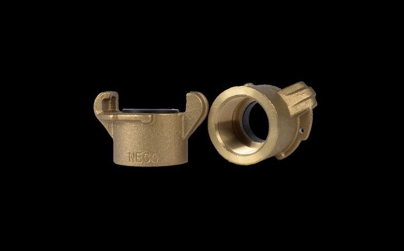 SB2 Threaded Coupling (Standard), 1-1/2″ NPT (1-1/4″ Gasket ID), (Brass)