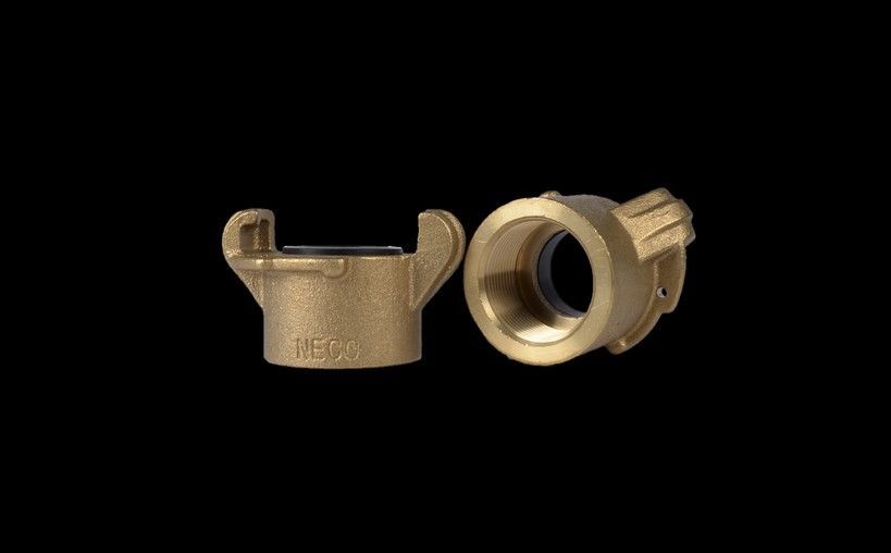 SB2M Threaded Coupling (Standard), 1-1/2″ BSPP (1-1/4″ Gasket ID), (Brass)