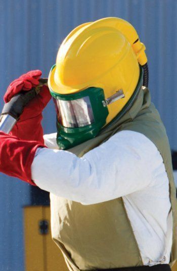 BULLARD GENVX ABRASIVE BLASTING HELMET
