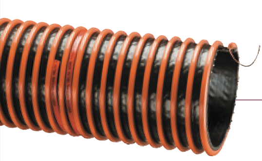 NDH™ dust collector, Nitrile, Static Dissipating Drop Hose