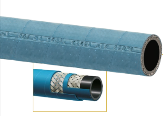 T132AE dust collector, High Temp Braided Steel Wire Air Hose