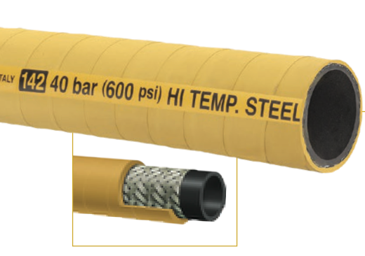 T142AK dust collector, High Temperature – Oil Resistant Steel Braided Reinforced Air Hose