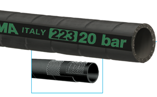 T223AA dust collector, 300 PSI EPDM Heavy Duty S & D Hose