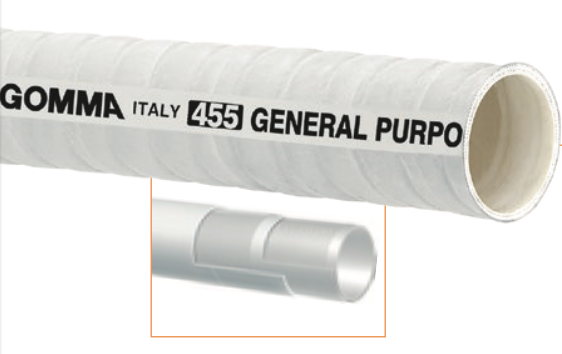 T455LL dust collector, 150 PSI Food Discharge Hose