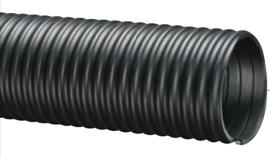 TR1 dust collector, Heavy-Duty, Rubber Blend Wet or Dry Material Handling Hose
