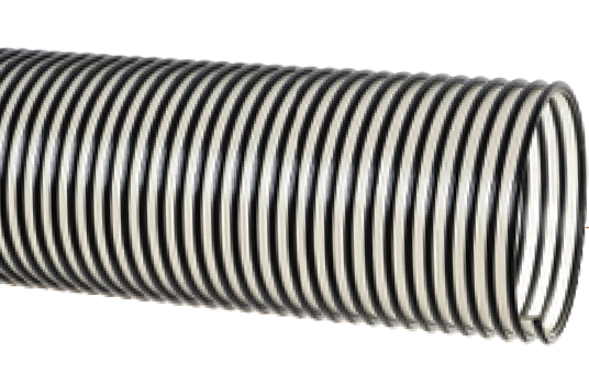 UV2 dust collector, Medium-Duty Polyurethane Lined, Ducting/Material Handling Hose