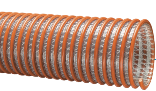 WST™ dust collector, Heavy-Duty, PVC, Fabric Reinforced, Suction & Discharge Hose