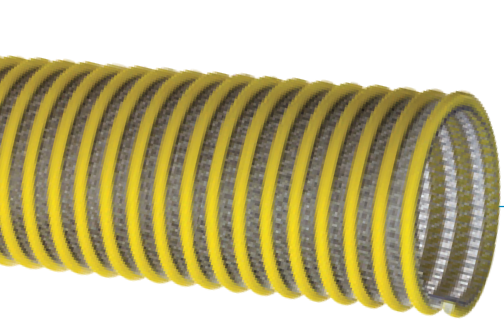 WST-SLR™ dust collector, Heavy Duty PVC Fabric Reinforced Suction & Discharge Hose with High UV Resistance