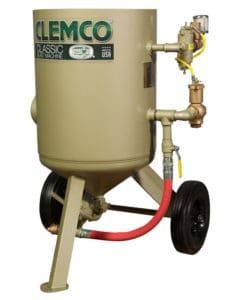 Clemco blast pot machine