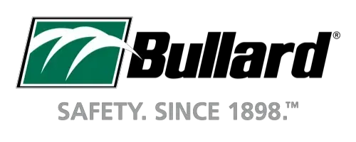 Bullard logo with green icon and “Safety. Since 1898.” tagline