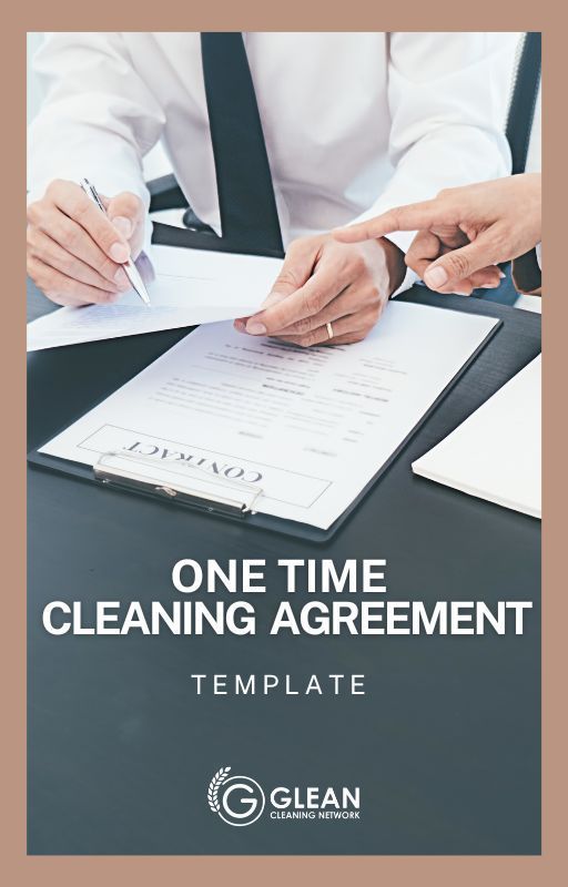 One Time Cleaning Contract Template