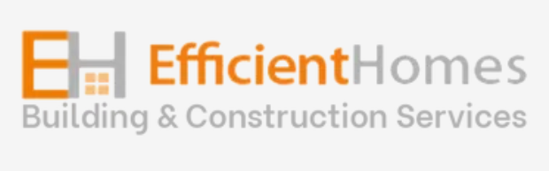 The logo for efficient homes building and construction services