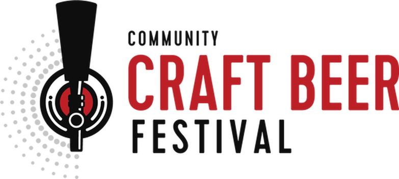 A logo for the community craft beer festival.