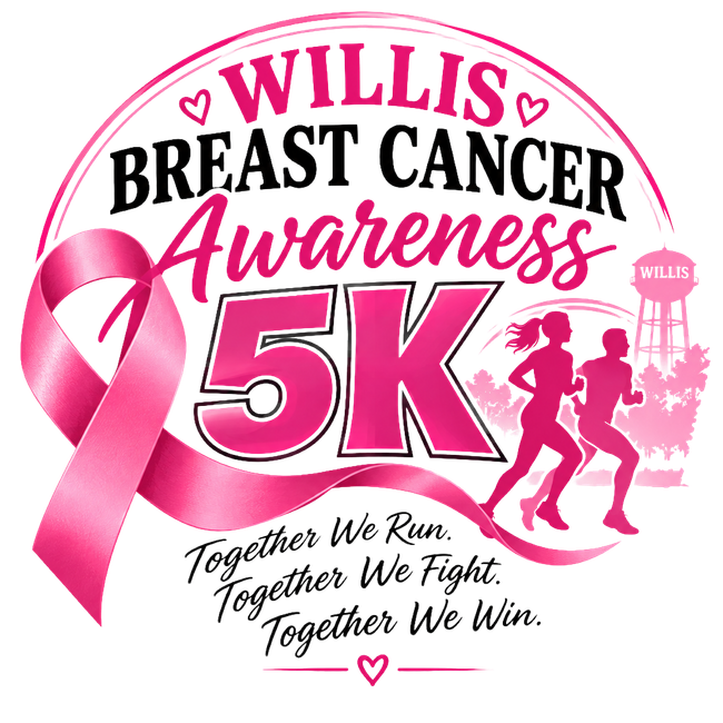 Willis Breast Cancer Awareness 5K logo