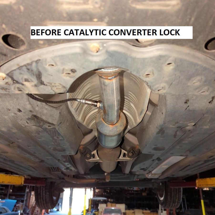 Catalytic converter lock | TLS Motorworks