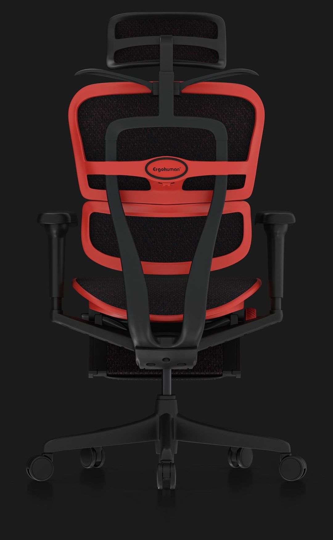 Ergohuman Ultra red gaming chair