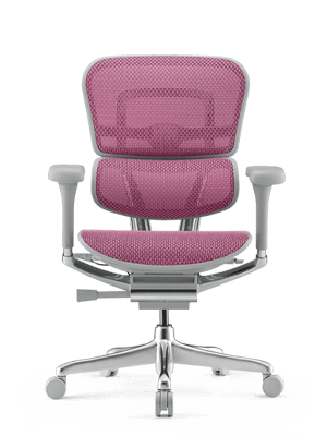 Ergohuman pink office chair 