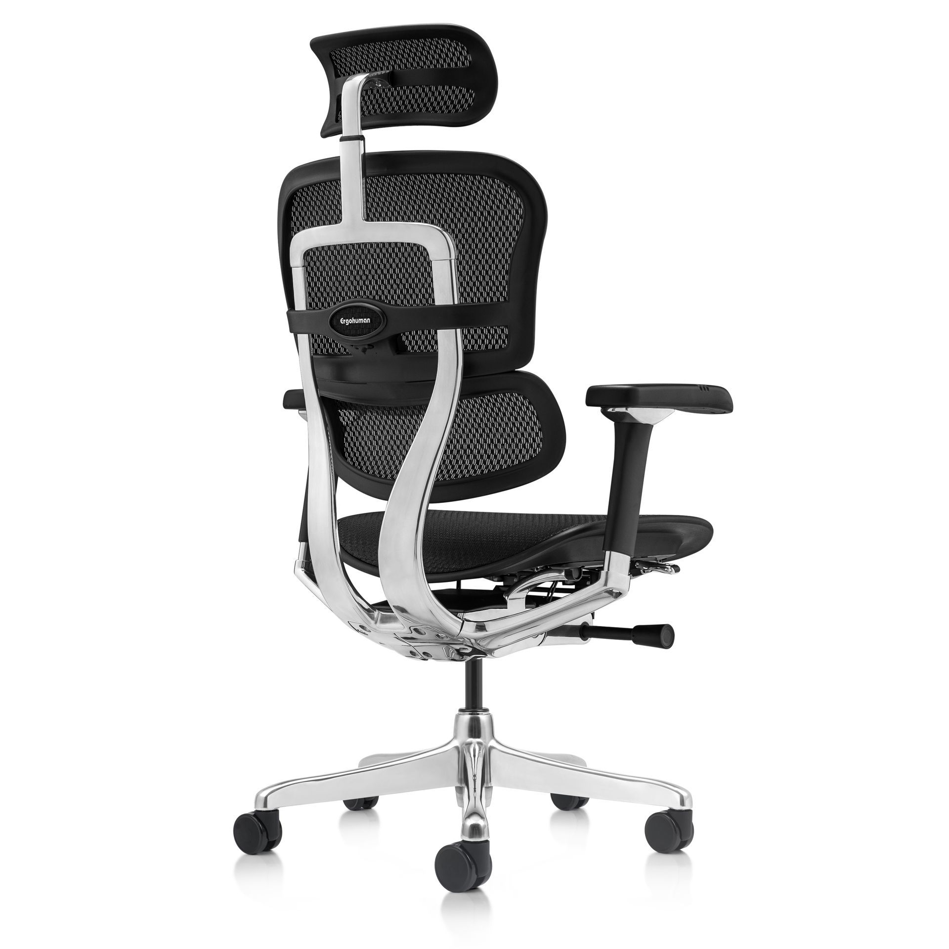 Ergohuman Elite black chair rear