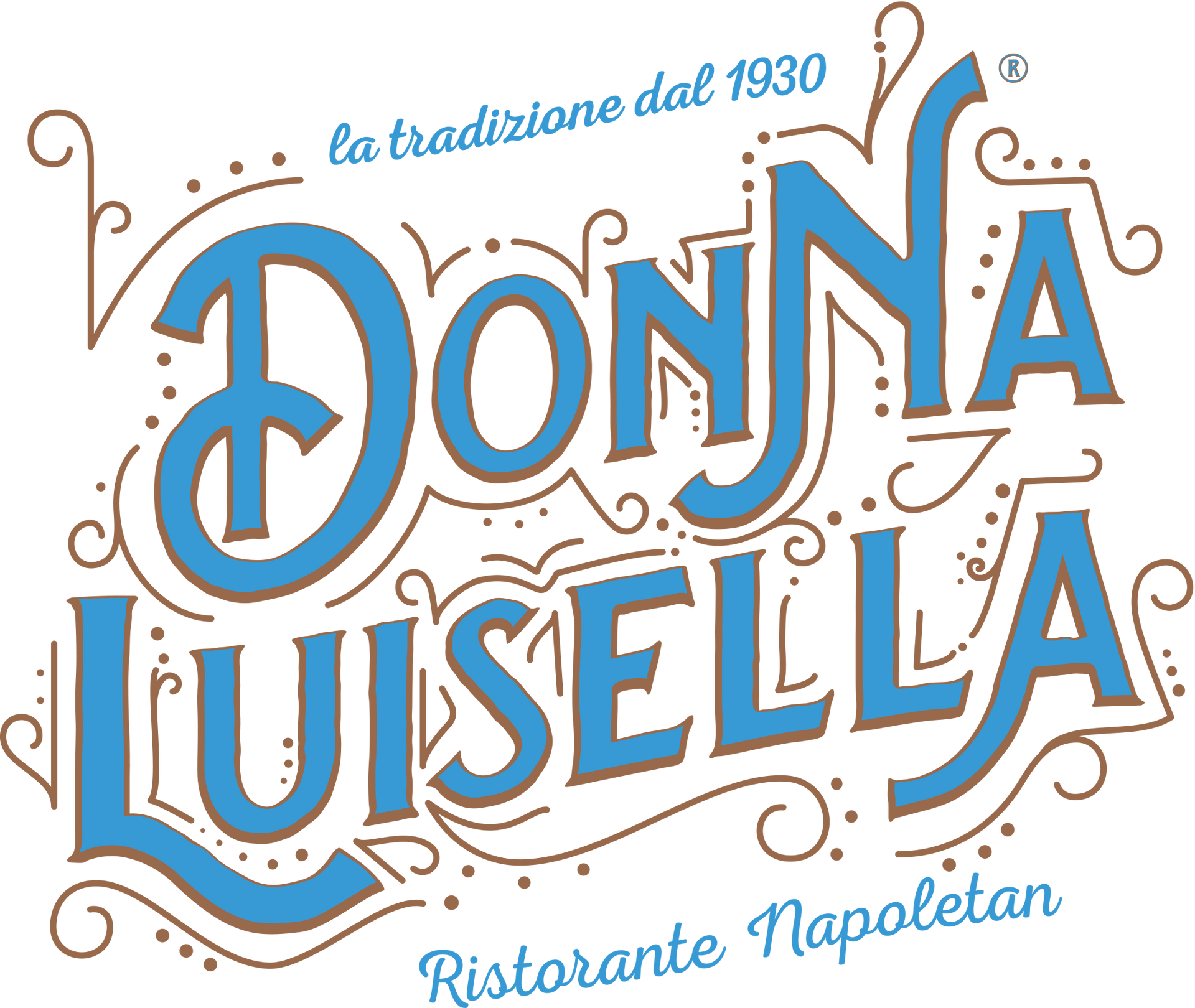 logo ristorante donna luisella