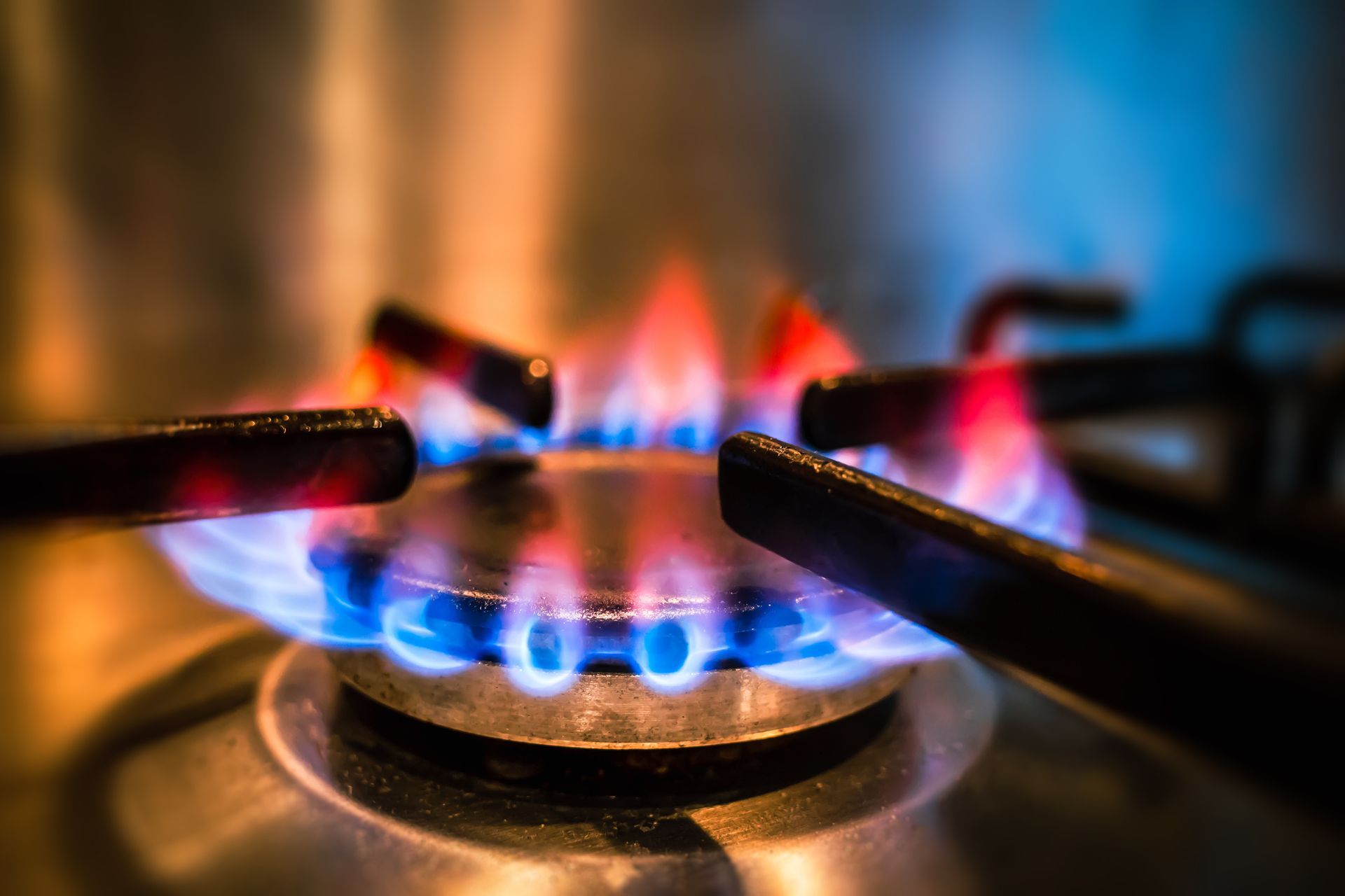 Flames On Gas Hob - Mullins, SC - Battle LP Gas