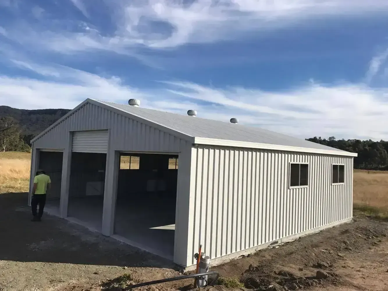 custom built sheds