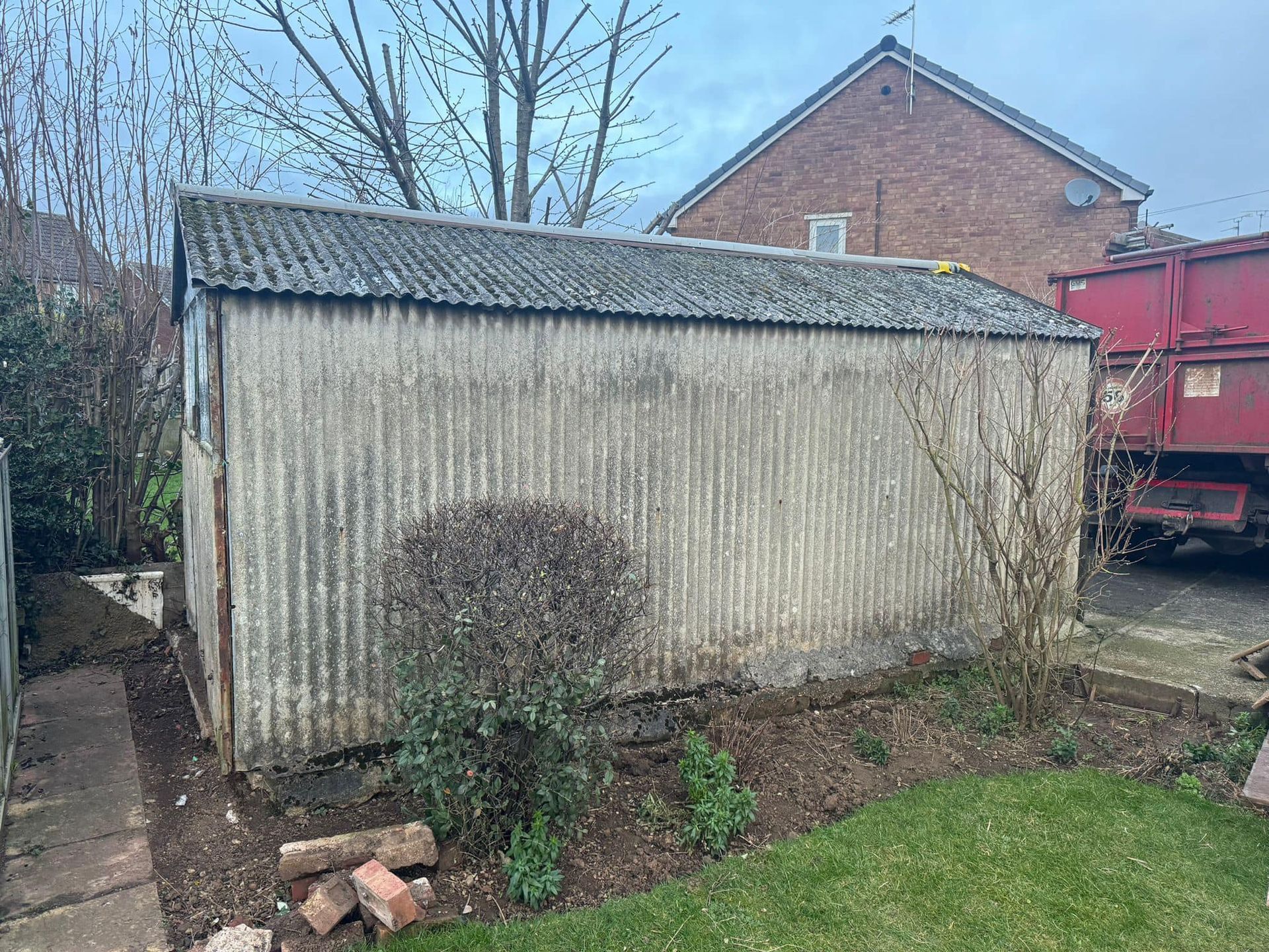 Asbestos Garage removal Chesterfield