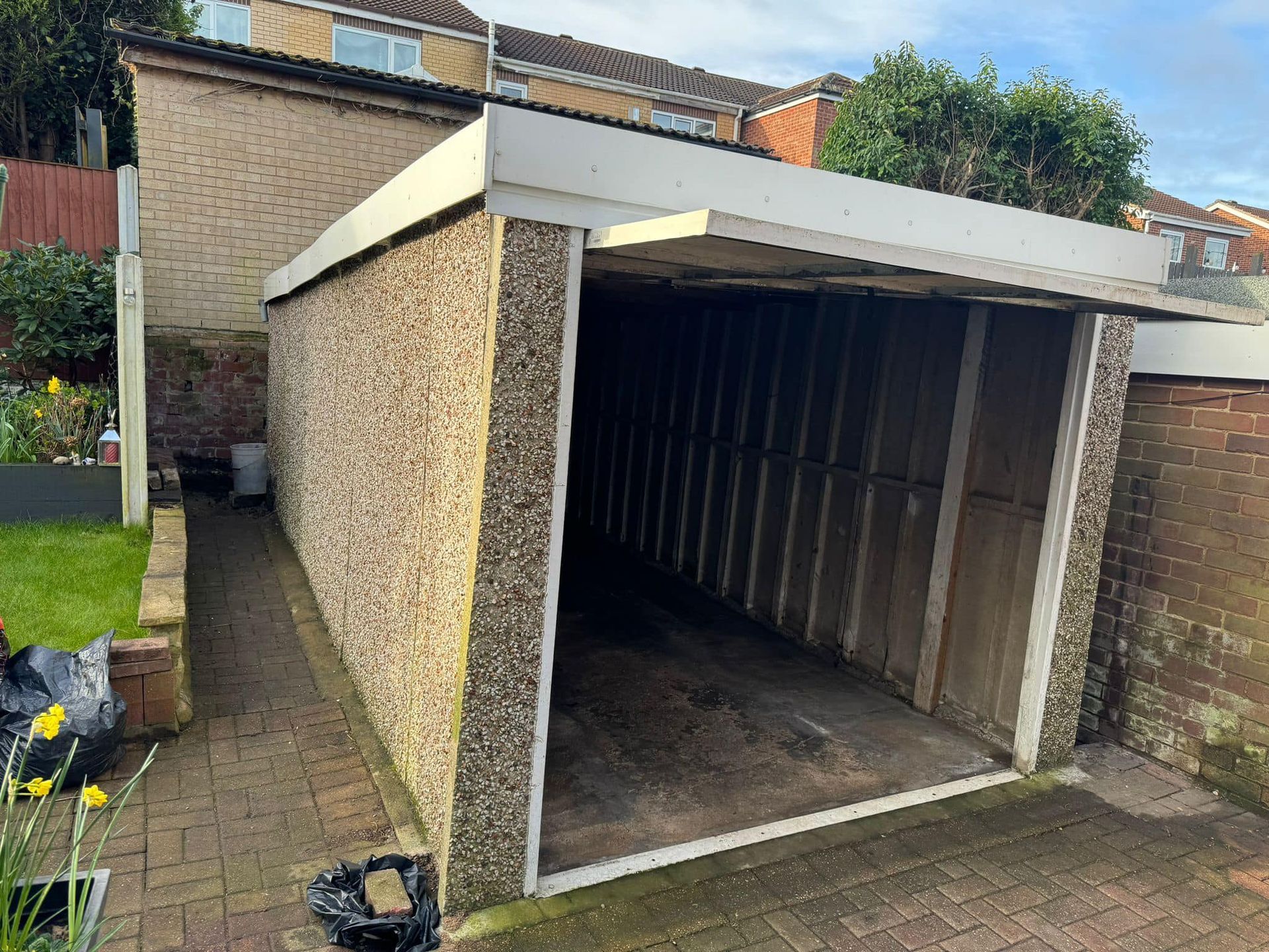 Asbestos Garage removal Matlock 