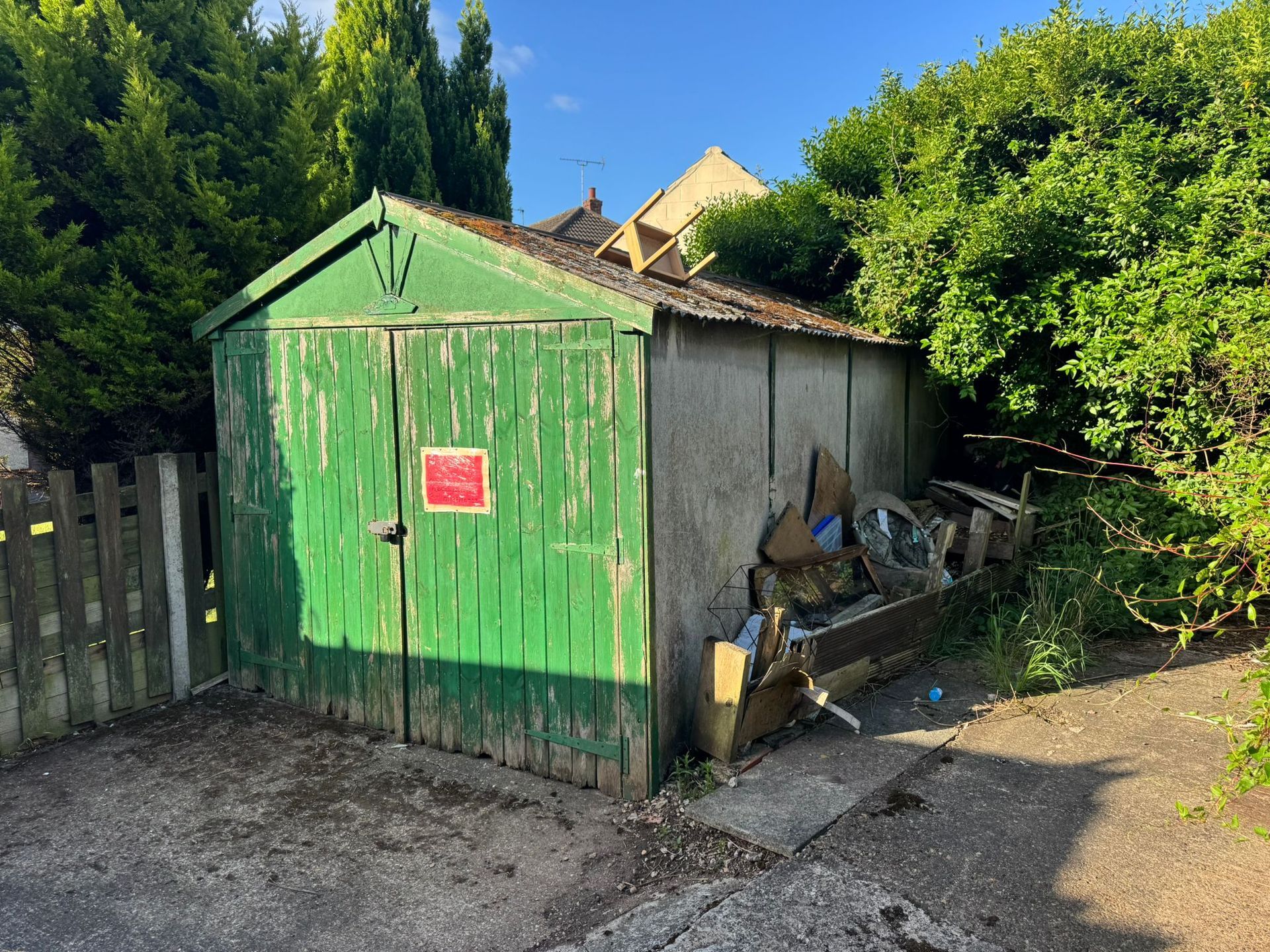Asbestos Garage removal in Cambridge
