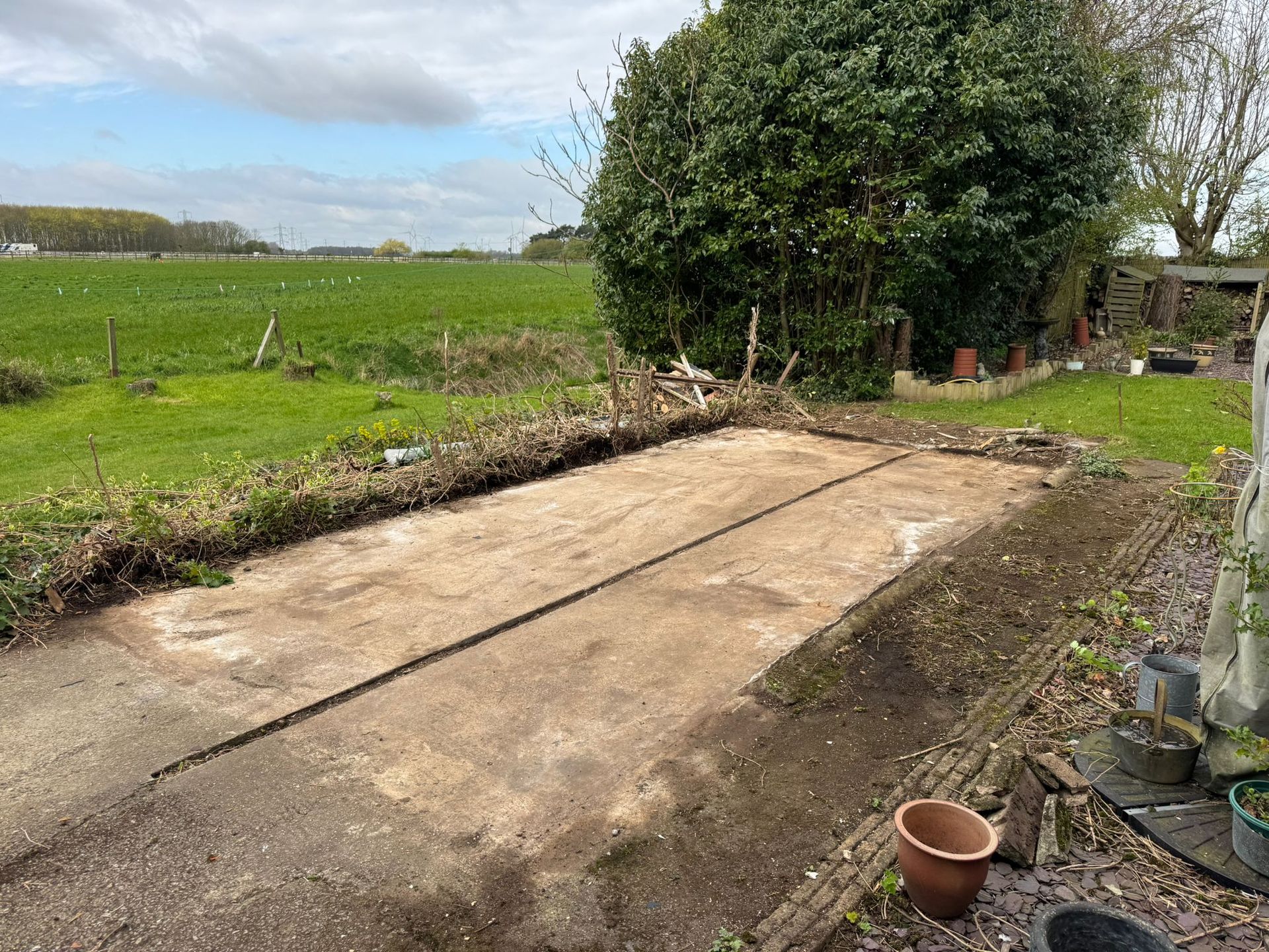 Asbestos garage roof removal Chester