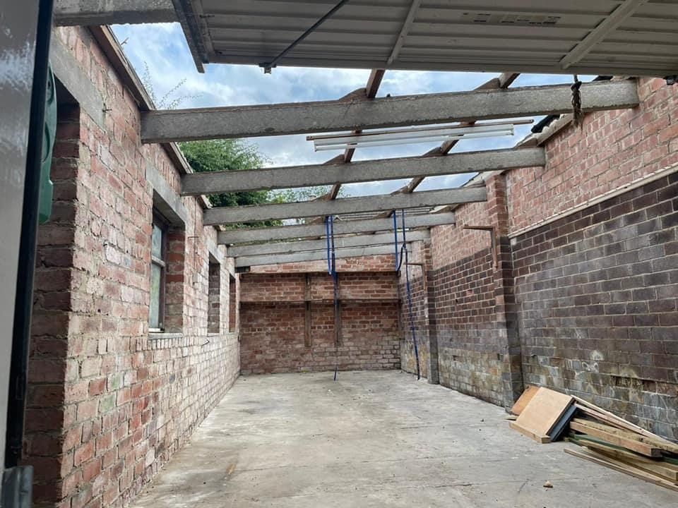 Asbestos Garage roof Removal Mansfield