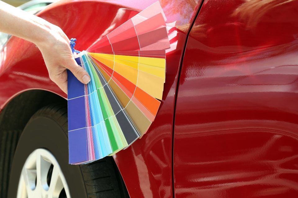 waterborne car paints